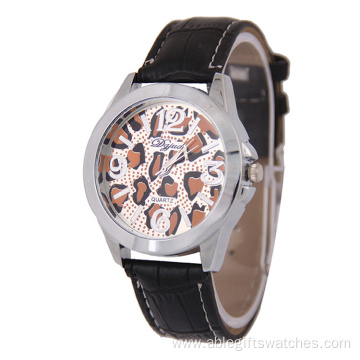 Luxury Leather Quartz Watch for Women